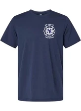 XL - FDNY New York Yankees Tee Shirt - New York City Fire Dept Firefighters