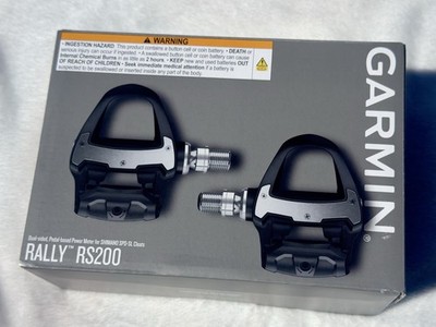 GARMIN RALLY RS200 中古 Garmin Rally RS200 Power Meter Pedal - Black for sale online | eBay