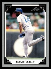 Ken Griffey Jr. 1991 Leaf #372   Seattle Mariners