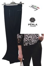 Pantalone donna in cady leggero comodo elegante made in Italy PERLA OVERSIZE