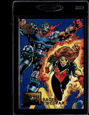1994 Fleer Marvel Universe #73 Rage & Firestar