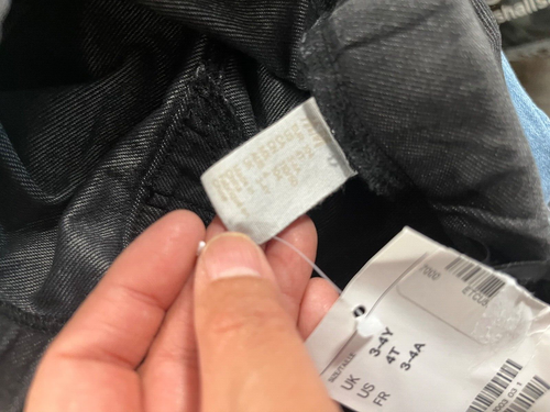 H&M Toddler Unisex Jeggings, Charcoal Gray Size 4T - Picture 4 of 8
