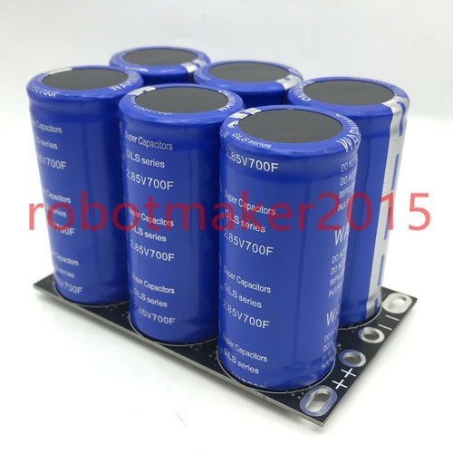Kit de fuente de alimentación módulo condensador super faradio 17V116F 17V 116F 2.85V 700F - Imagen 1 de 8