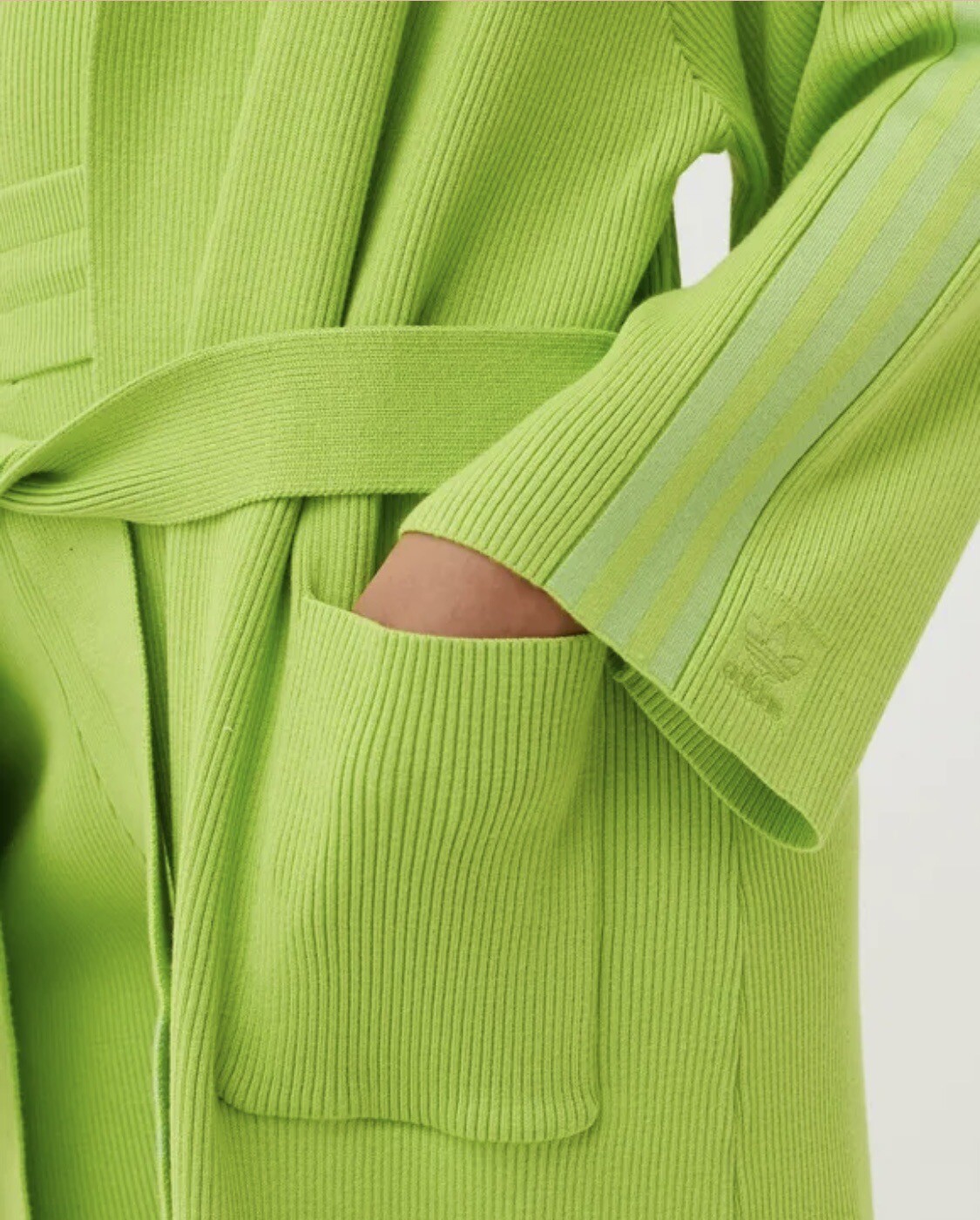 adidas X Ivy Park Rib knitted neon Romper Playsuit Jogger Robe Triple Set XS / S image 8