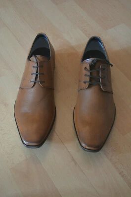 Pier One Herren Schnürhalbschuhe Business-Schuhe Gr 42 NEU - Bild 1 von 4