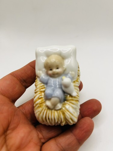 Nativity Set George Good Mary Joseph Baby Jesus Holy Family Ceramic Figures - Picture 7 of 12