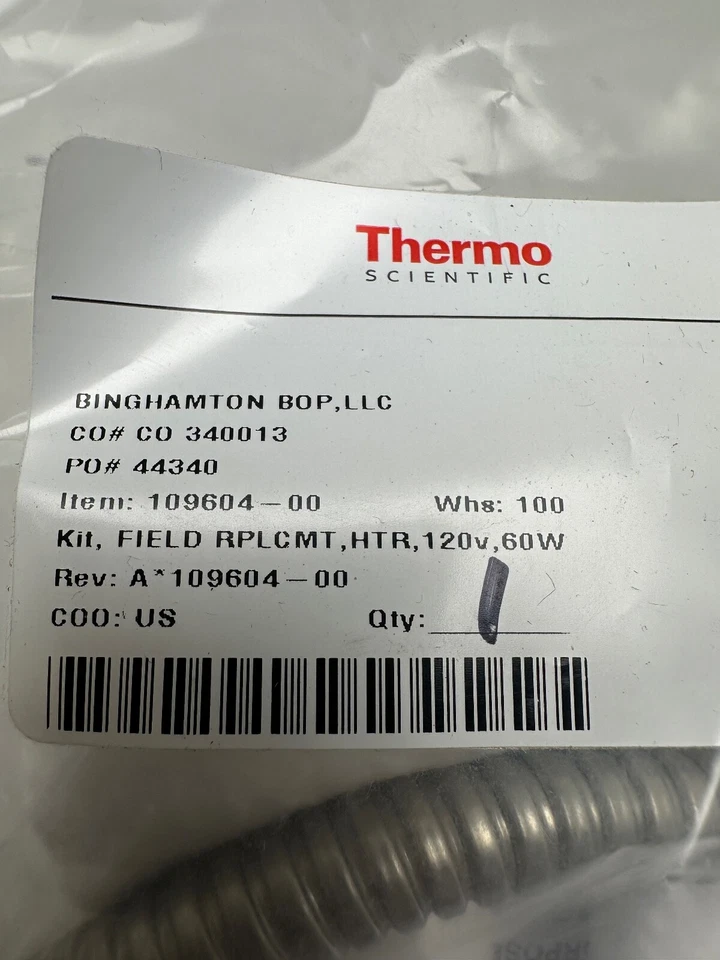 Thermo Scientific 109604-00 Calentador Repuesto 120v 60w Nuevo Foto 2 de 4