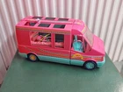 Vintage 1988 Mattel Barbie Magical Motorhome RV Van Camper Pink Incomplete.