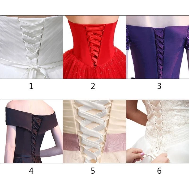 Back Zipper Lace Up Front Corset Dress, Plus Size Lace Corset