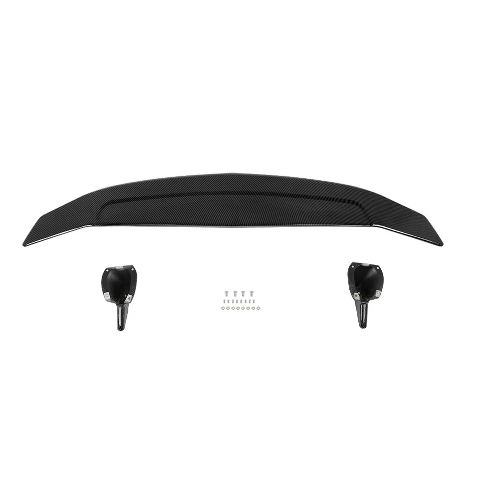 ABS 52" Rear Trunk Spoiler Wing Lip w/Brake Lights For Nissan 180sx 200sx 240sx - Image 4 of 4