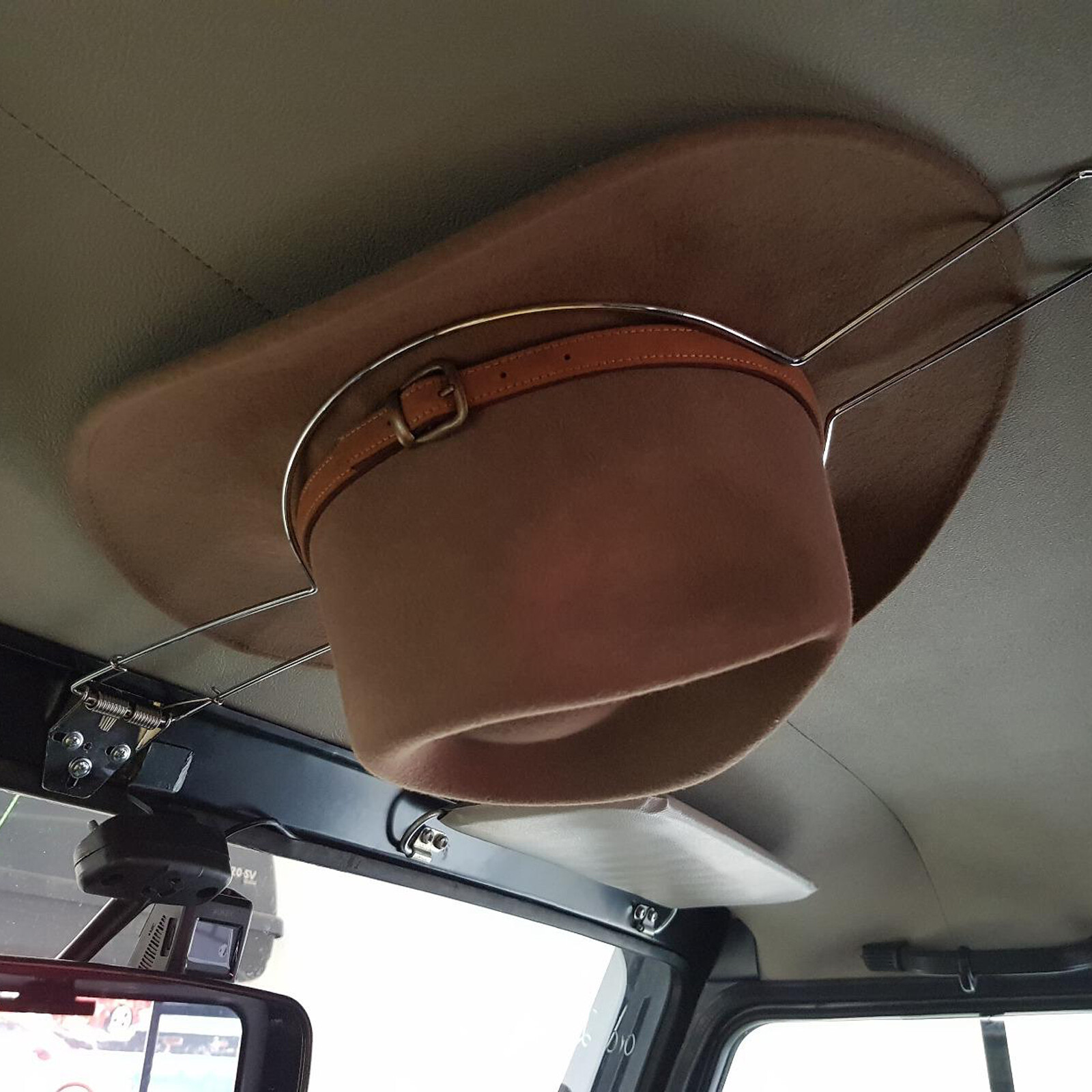 Cowboy Hat Rack For Truck Hat Clip Car SUV Hat Holder Storage Organizer