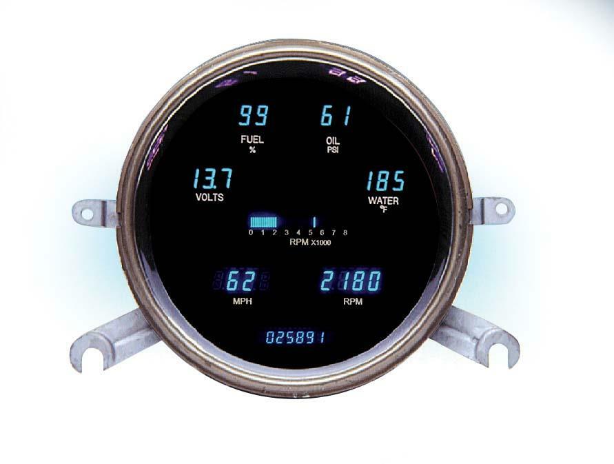 Dakota Digital 49-50 Chevrolet 6-gauge Dash Gauges VFD3-49C LS | eBay