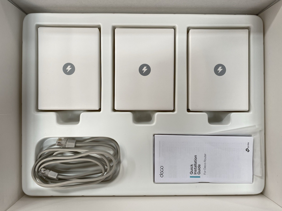 OPEN BOX 3-Pack TP-Link Deco M5 Router AC1300 Whole Home Wi-Fi