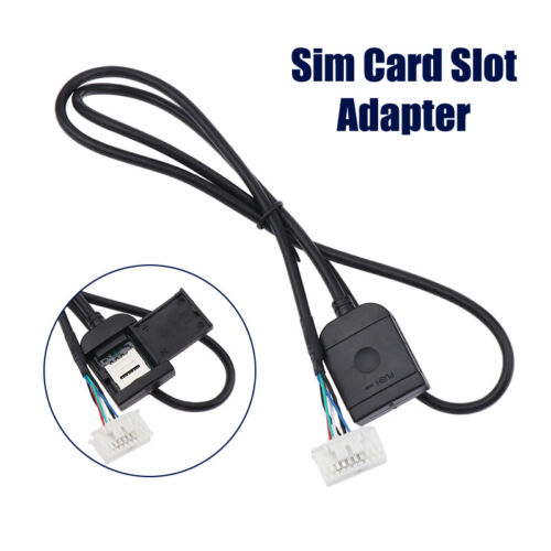 Sim Card Slot Adapter For Android Multimedia Gps 4G 20pin Cable Car Accsesories - Afbeelding 1 van 9