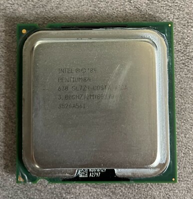 Intel Pentium 4 Processor 630 3.00GHz 800 MHz 2MB 