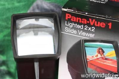 Pana-vue 1 Large 35mm Illuminated Slide Viewer PanaVue FPA001 Free Ship*