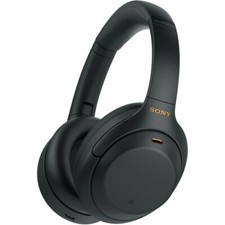 Sony WH-1000XM4 Wireless Noise-Canceling Over-Ear Headphones Black 