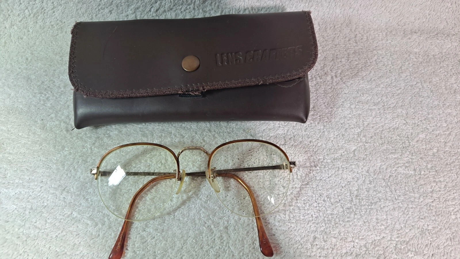 Polo Ralph Lauren Classic VI Delux Semi Rim Eyeglasses FRAME 49 19 140 TV6 20155