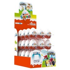 Kinder Surprise Egg 20g  Yummy Chocolate & Toy Fun, Perfect Easter Gift