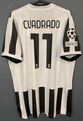 NEW UEFA CUADRADO MEN FC JUVENTUS 2021/2022 SOCCER FOOTBALL SHIRT