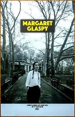MARGARET GLASPY Emotions And Math Ltd Ed RARE Tour Poster +Indie Rock Pop Poster