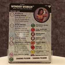 WONDER WOMAN LEGACY CARD - 033 80th Anniversary Heroclix SMWW 
