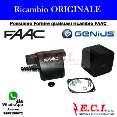FAAC Original 63003280 Corps Et Coquille 412 SX Noir