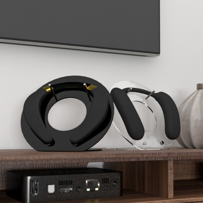 Neckband Speaker Bluetooth-compatible Desk Surround Sound Speaker Risers