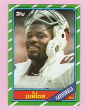 1986 Topps Freddie E.J. Junior #336 St. Louis Cardinals
