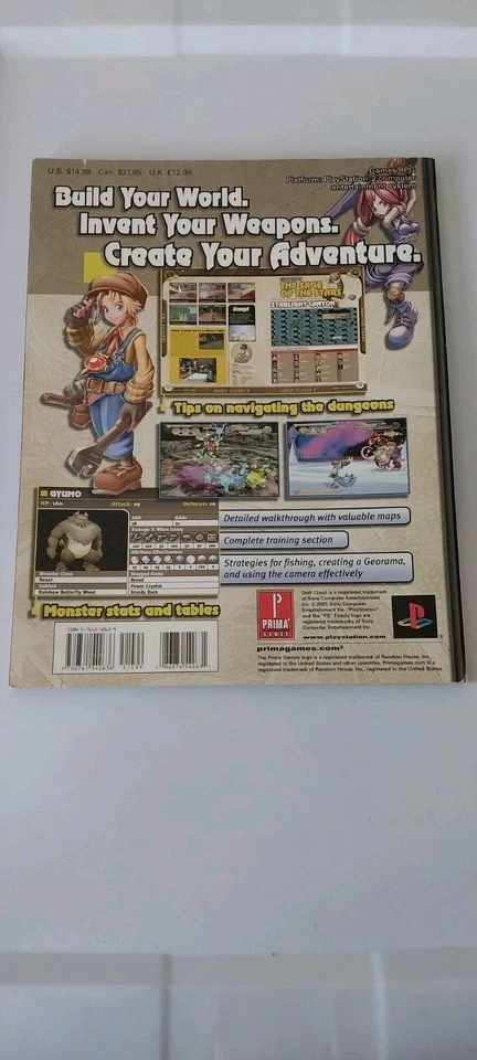 Dark Cloud 2 Prima's Official Strategy Guide Paperback 2003  - Image 2 of 2
