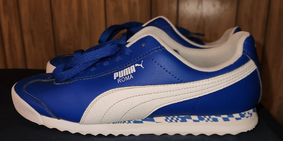 Puma ferrari shoes blue top men