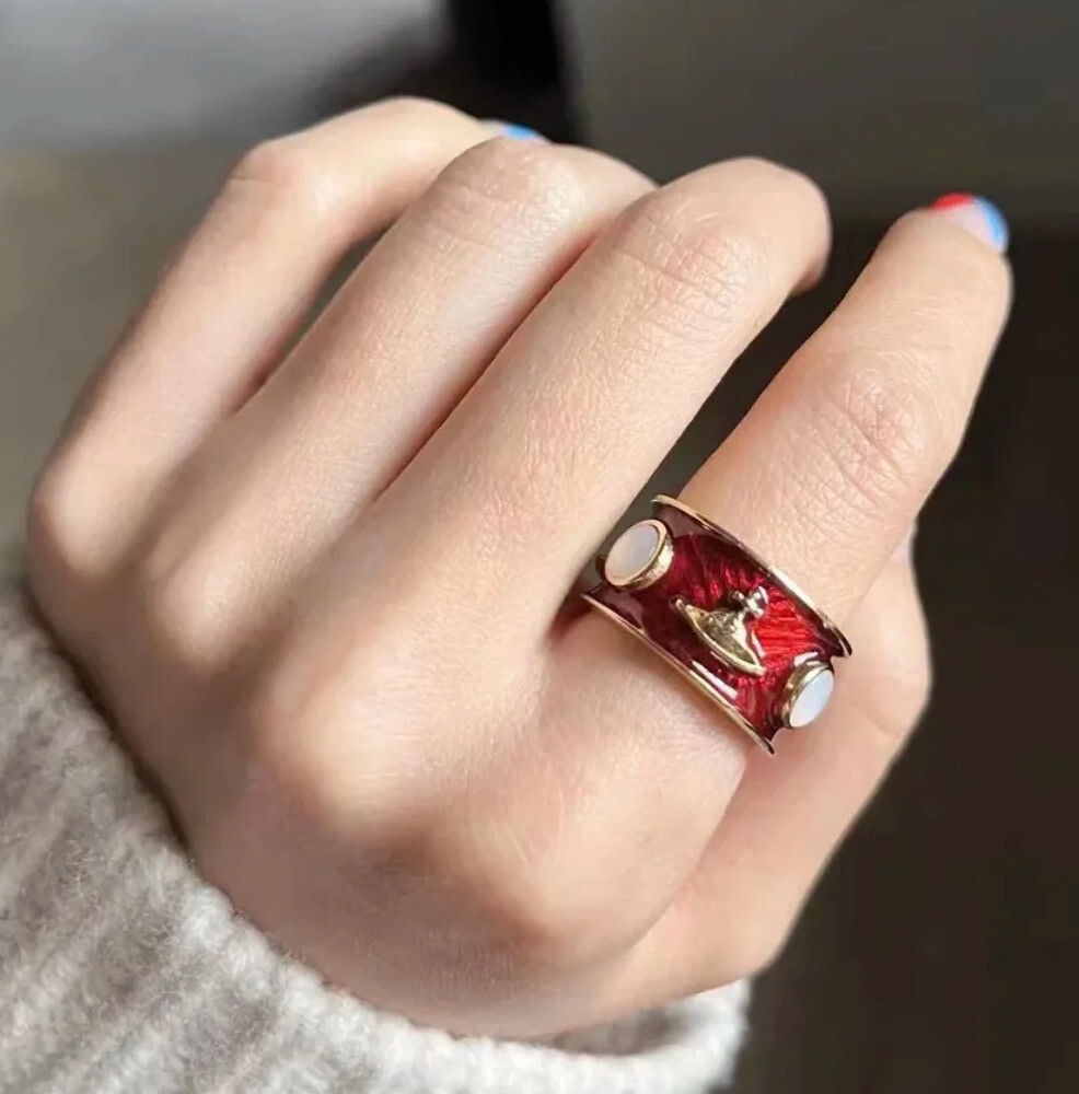 vivienne westwood 旧タイプ キングリング レッド vivienne