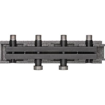 Kesselverteiler EVENES VT3 AG DN25 1'' 3m3/h, 70KW inkl. Halterung + Isolierung 2