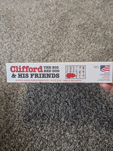 1992 Clifford & His Friends 60 Pieces (Complete) Jigsaw Puzzle - Picture 4 of 4