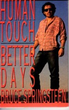 Bruce Springsteen Human Touch 1992 Hard Classic Rock Roll Cassette Tape Single