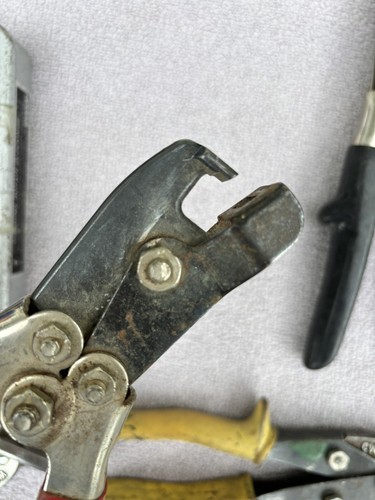 Malco C4 C-1 S2 Bender Wiss M6 Snips HC1 Hole Cutter Lot Of 8 Tools Crimper - Picture 10 of 17