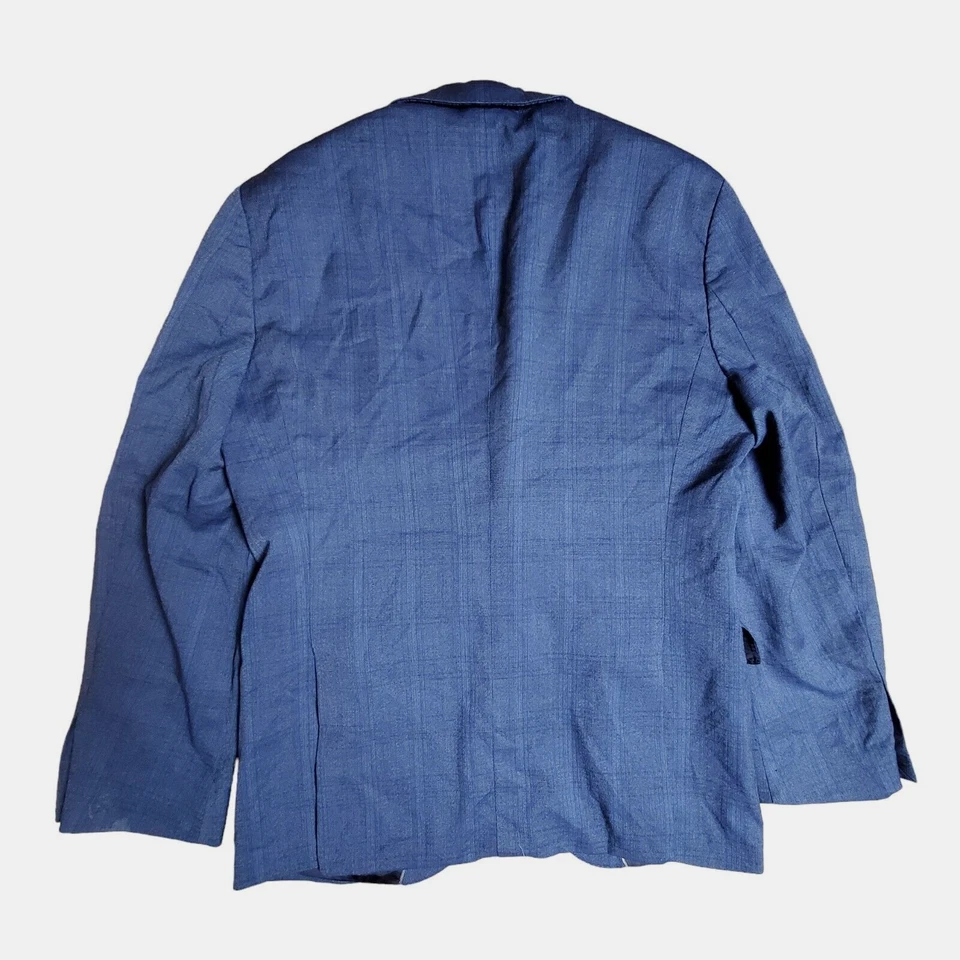 Traje Hugo Boss Trabaldo Togna 1840 Super 120 100% Lana Hombre Azul Talla 48C Foto 2 de 4