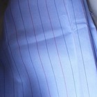2-pcs. Postal Stripe shirt fabric Cotton remnant (Each: 1 Yd -32") New/other