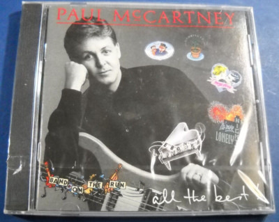 PAUL McCARTNEY All The Best ! CD NEW Sealed Original 1987 Capitol OOP Wings 70s
