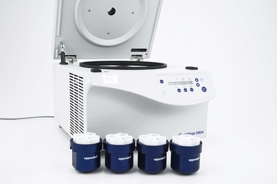 Eppendorf 5804 Benchtop Centrifuge Zentrifuge S-4-72 Rotor 50ml Conical Tube Ada