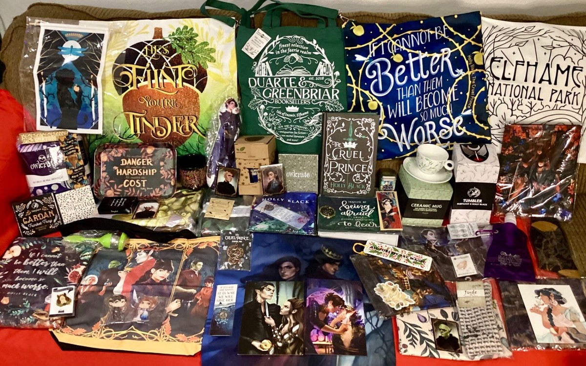 Owlcrate Fairyloot Illumicrate, The Cruel Prince, Holly Black, Signed,  Bundle!!!