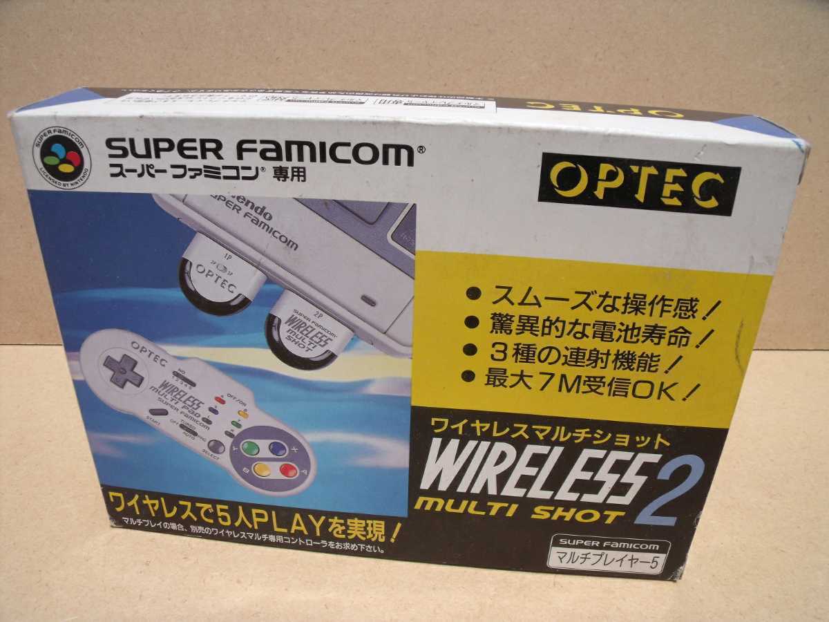 Optec Wireless Multi-Shot 2 for Super Famicom Only Game Controller 