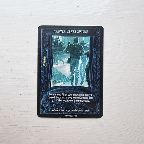 Aliens Vs. Juego de cartas coleccionables Predator CCG AVP individuales A-O - Imagen 127 de 144