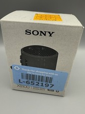 Sony XB100 Compact Water Resistant Bluetooth Speaker Black New Opened Box