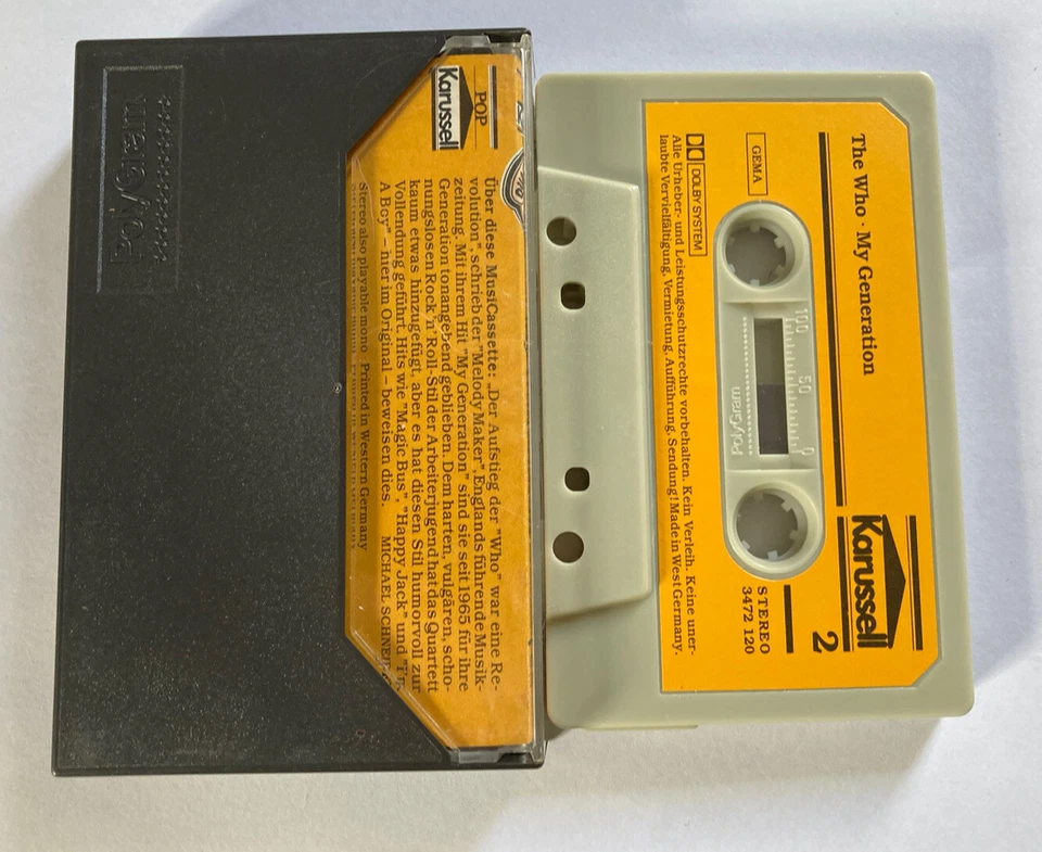 The Who ‎– My Generation cassette compilation Karussel Germany 1982 - Image 3 of 4
