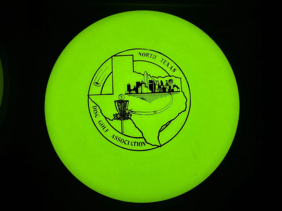 Avión de combate de golf Lightning P-38 Glow P38 1984 disco vintage Warbird #4159 Foto 2 de 4