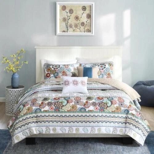 Intelligent Design Tamira 4-Pc Paisley Medallion Coverlet Set TWIN TWIN XL Multi - Image 2 of 4