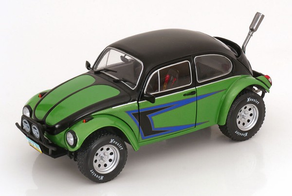 1:18 Solido Vw Beetle Baja 1976 Greenmetallic/Black/Blue-image