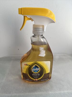 Pledge Expert Care Wood Oil Spray 16 fl oz Orange Scent DISCONTINUED NEW