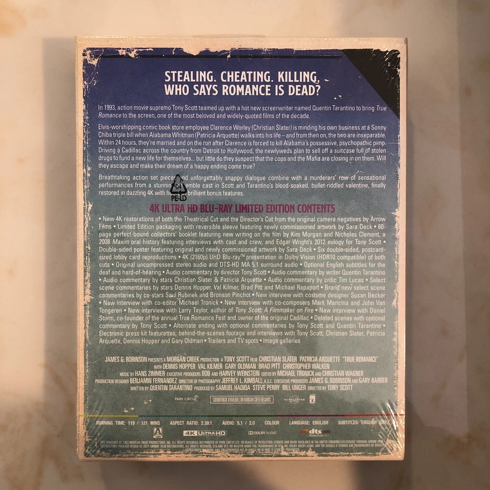 True Romance 4K Ultra HD Limited Edition Arrow Video Foto 2 de 4